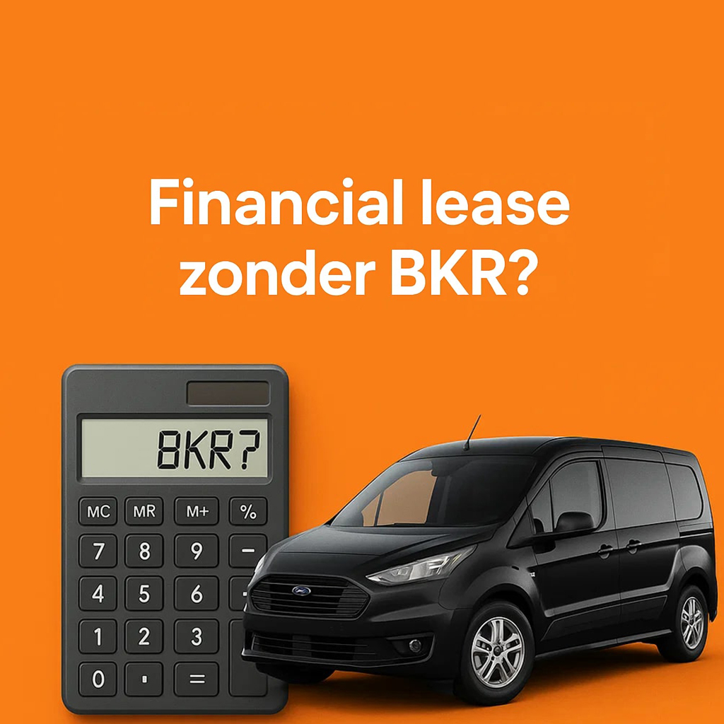 Financial lease zonder BKR?